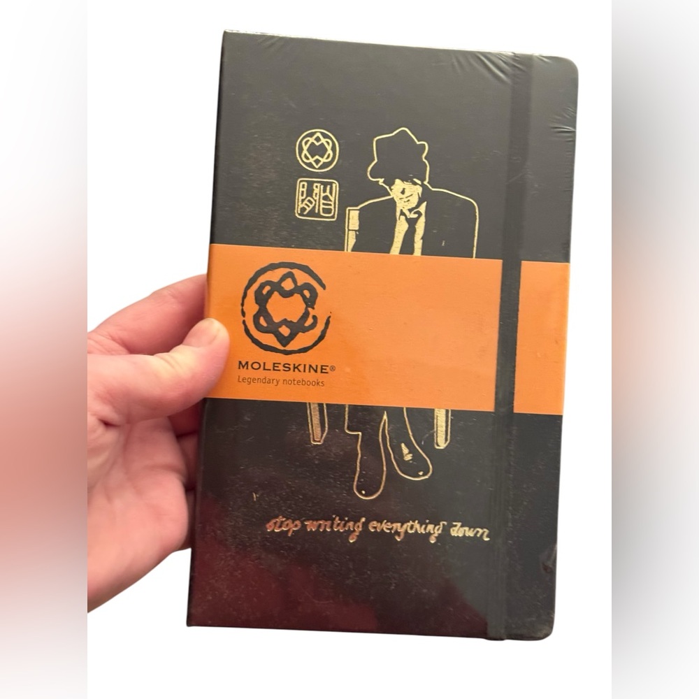 RARE - Leonard Cohen Tour LTD Event only 2012 Moleskine Black Notebook “ NEW !